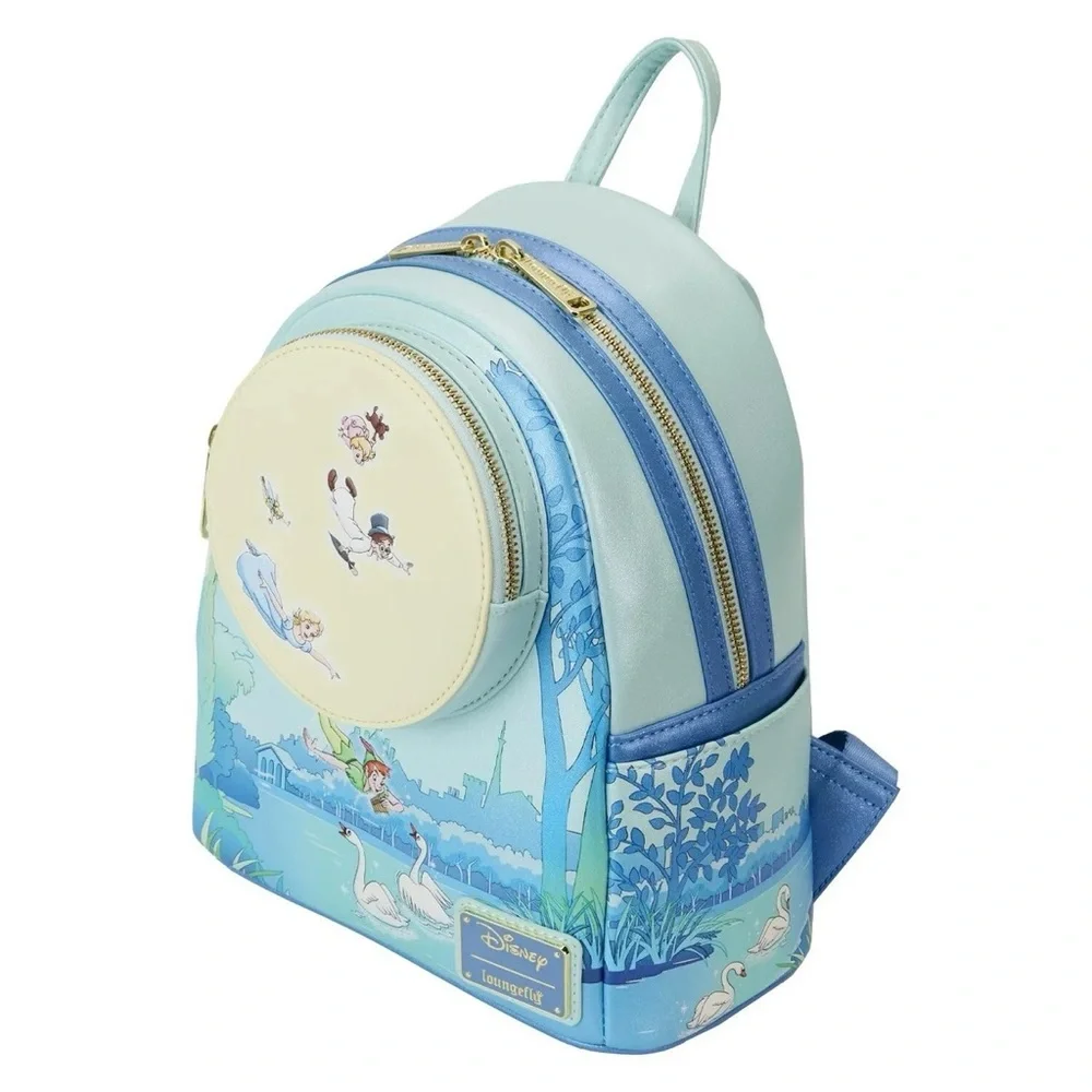 Loungefly Peter Pan You Can Fly Glow Mini Backpack NWT